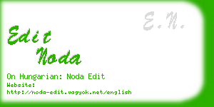 edit noda business card